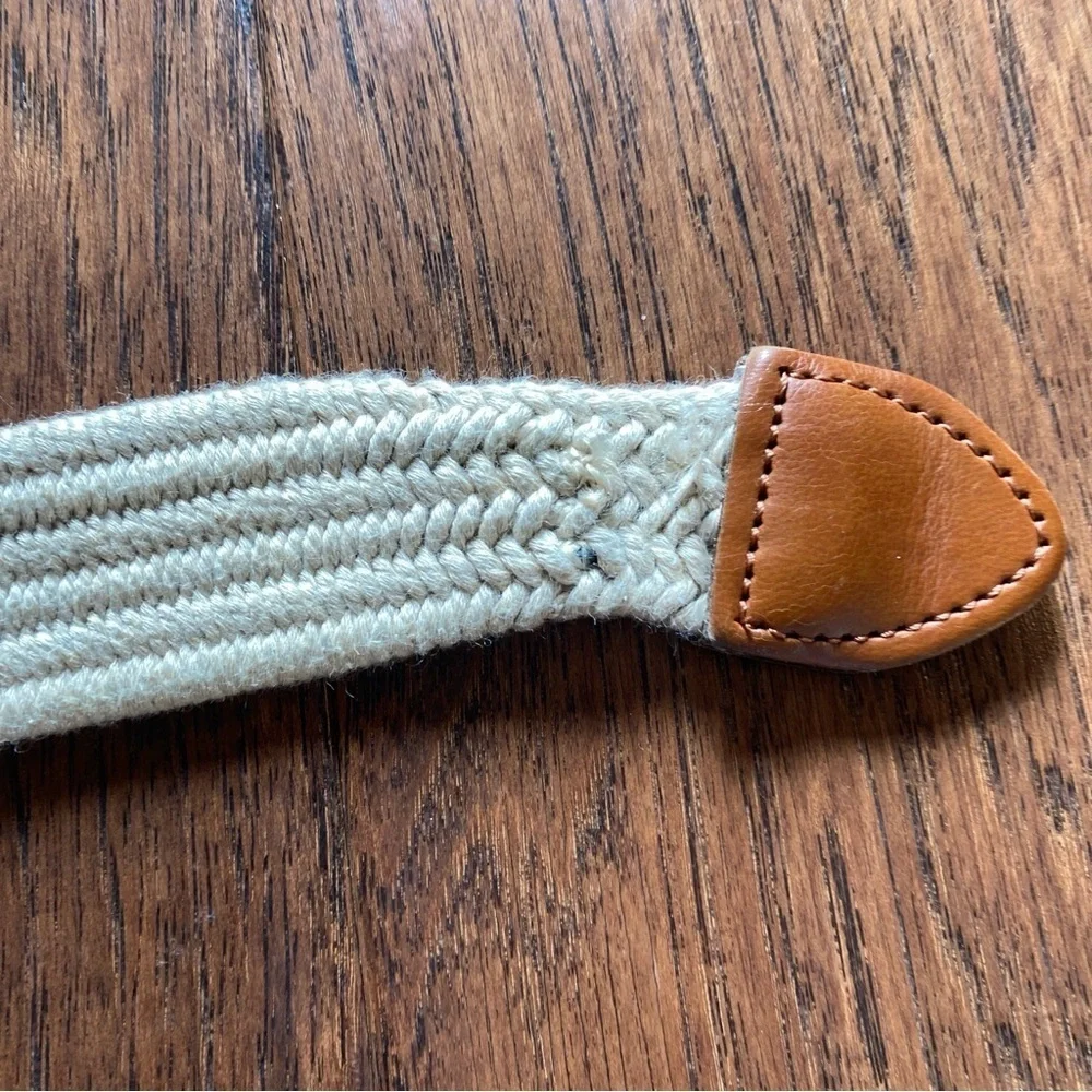 Nautica Jute Cord Belt Beige brown - Picture 8 of 9